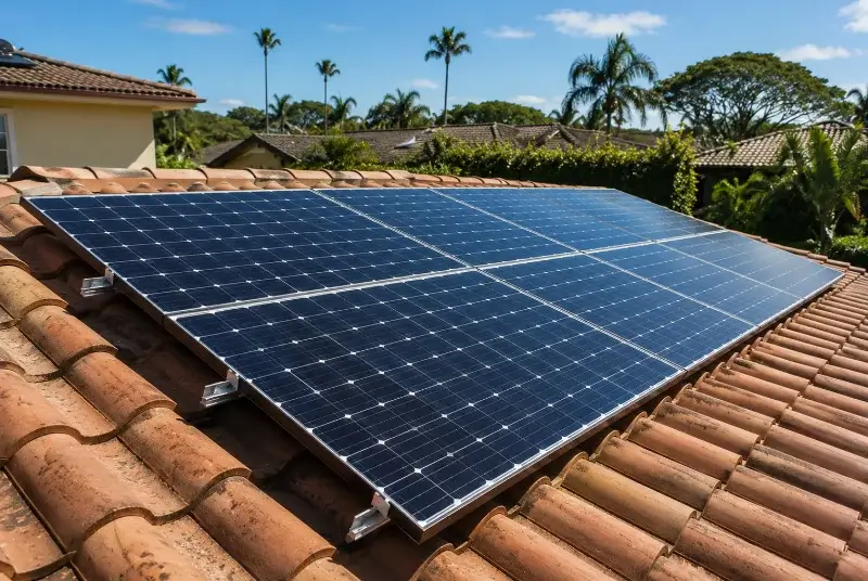 Installation de panneaux solaires à Cesseras